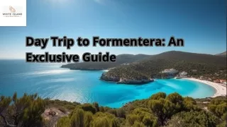 Day Trip to Formentera An Exclusive Guide