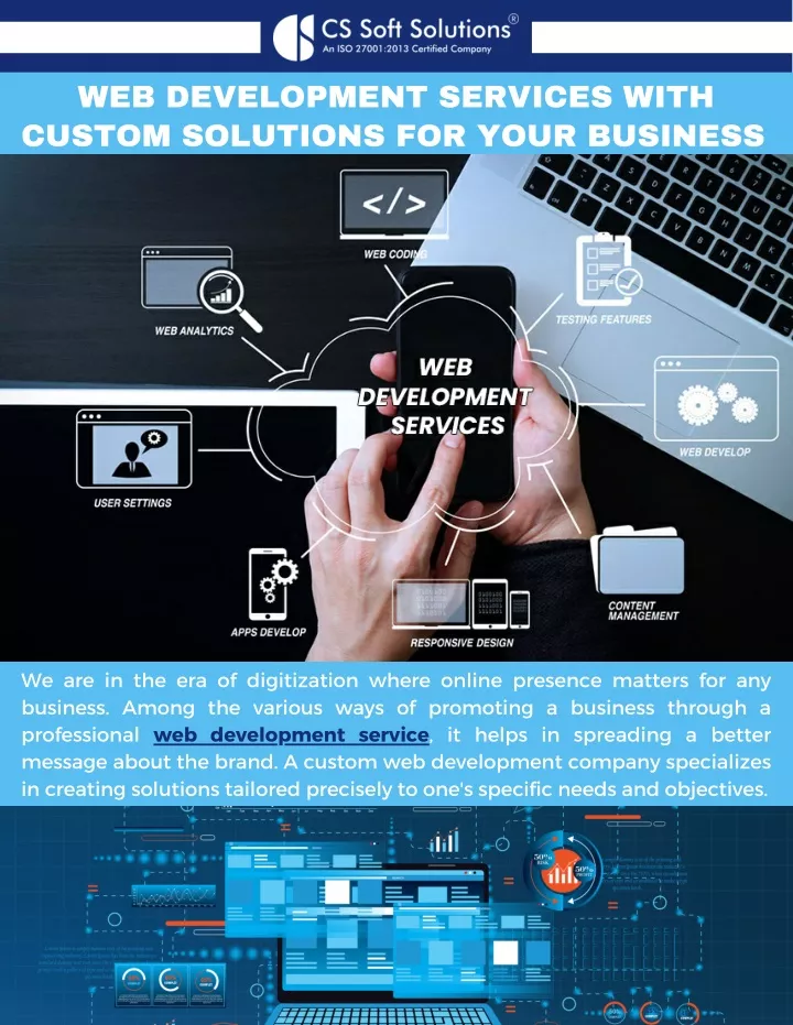 web development services with custom solutions