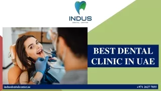 BEST DENTAL CLINIC IN UAE