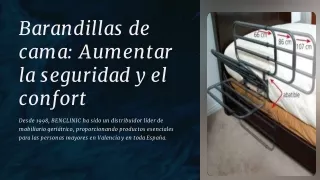 barandillas de cama aumentar la seguridad