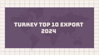 Turkey Customs Data | Turkey Import Export Data