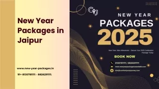 New Year Packages in Jaipur | Jaipur New Year Packages 2025