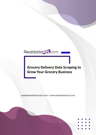 grocery delivery data scraping to grow your