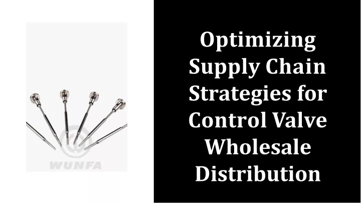 optimizing supply chain strategies for control