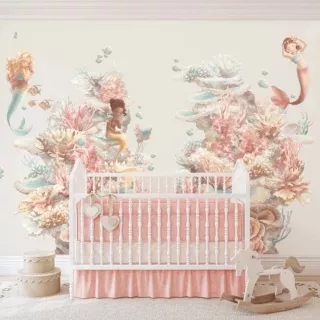 Beautiful Mermaid and Fairy Wall Decals | Dearest Little Decals