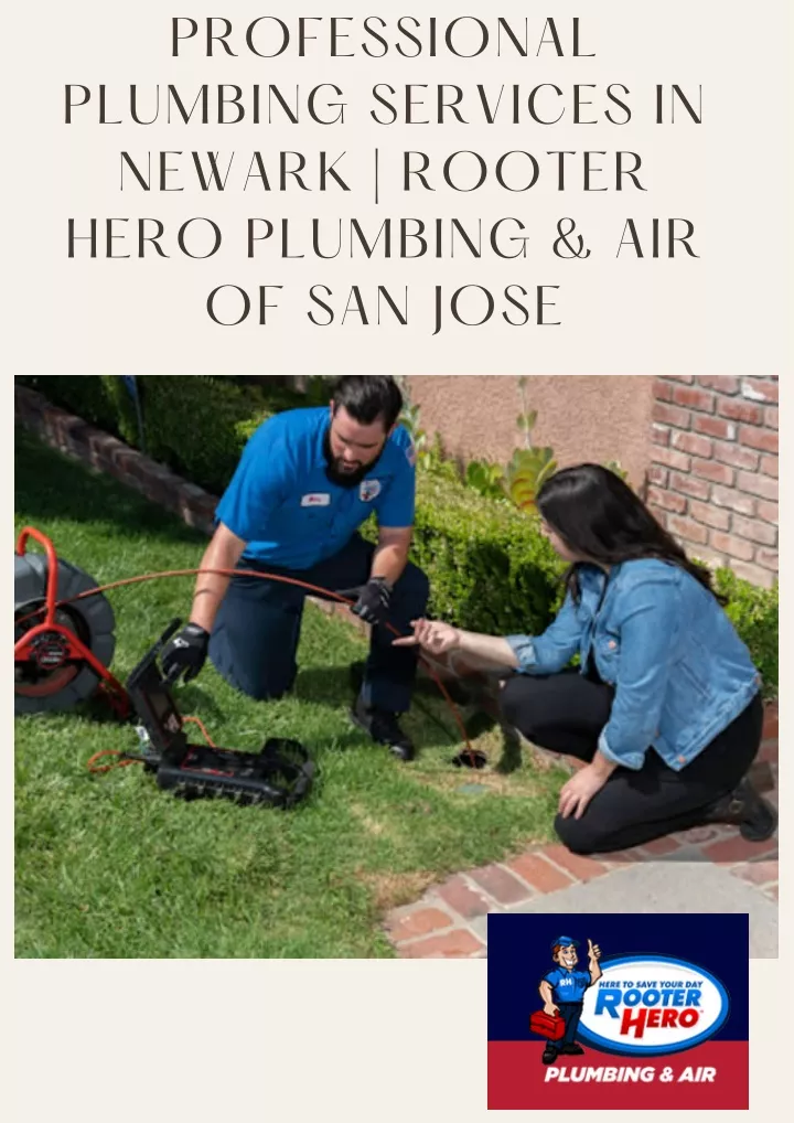 professional plumbing services in newark rooter