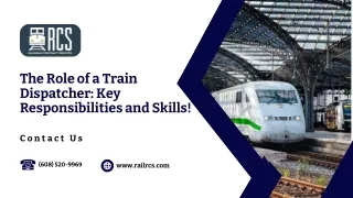 The Role of a Train Dispatcher Key Responsibilities and Skills!