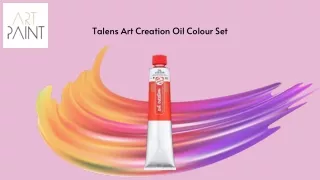 talens art creation oil colour set