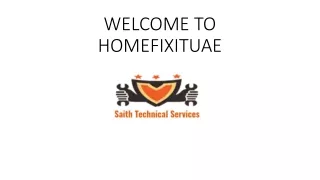 welcome to homefixituae