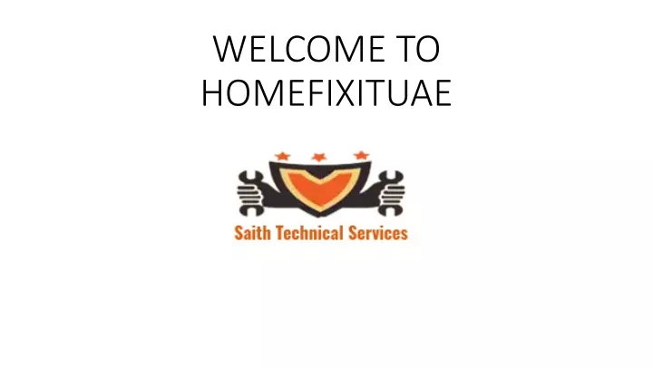 welcome to homefixituae