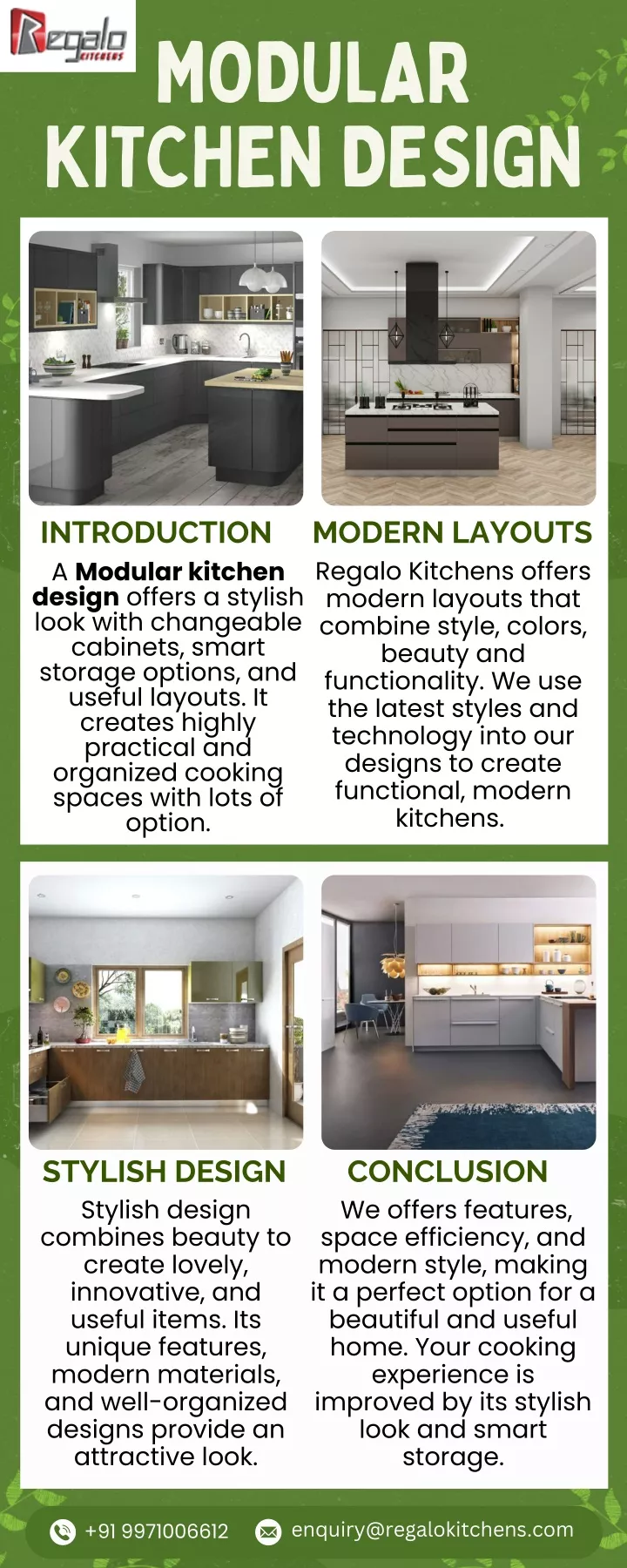 modular kitchen design