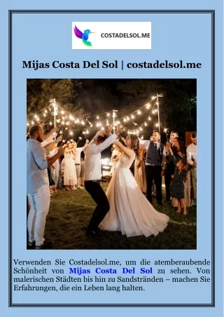Mijas Costa Del Sol  costadelsol.me