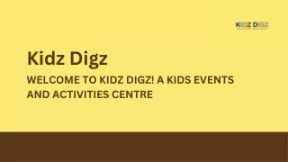 Kidz Digz - Kids Ride Claw Machine Arcade Games
