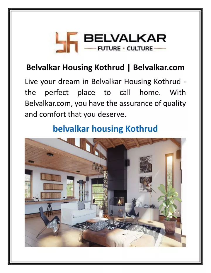 belvalkar housing kothrud belvalkar com