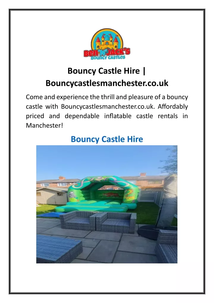 bouncy castle hire bouncycastlesmanchester co uk