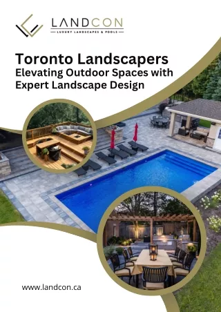 Toronto Landscapers-Elevating Outdoor Spaces with Expert Landscape Design