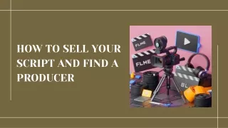 how to sell your script and find a producer