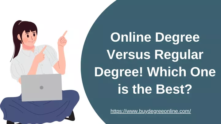 online degree versus regular degree which