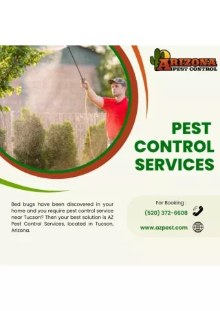 Commercial Pest Control Services at AZ Pest Control in Tucson, Green Valley, Ari