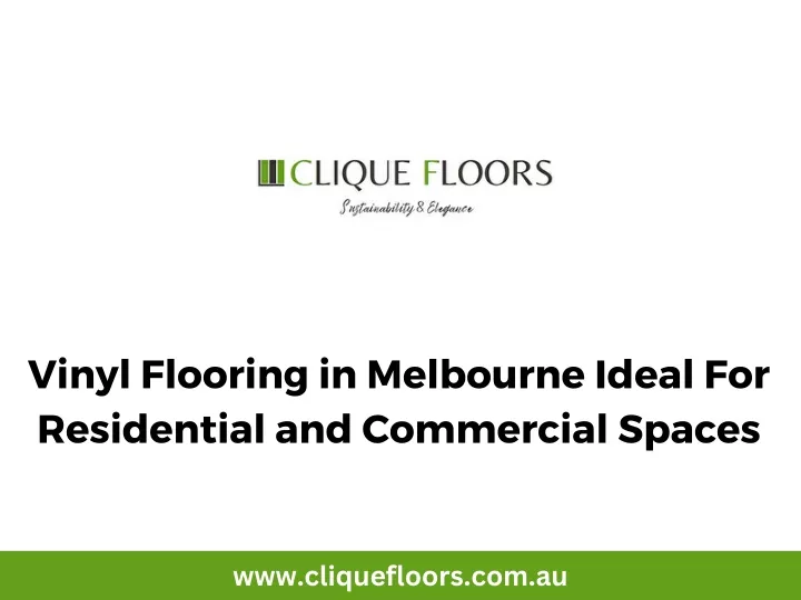 vinyl flooring in melbourne ideal for residential