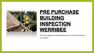 pre purchase pre purchase building building