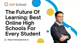 the future of learning best online high schools