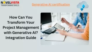 How Can You Transform Your Project Management with Generative AI?