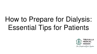 how to prepare for dialysis essential tips for patients