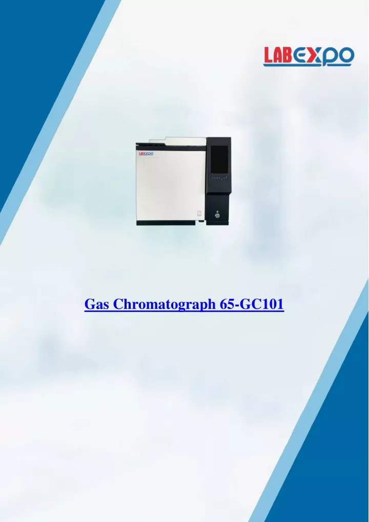 gas chromatograph 65 gc101