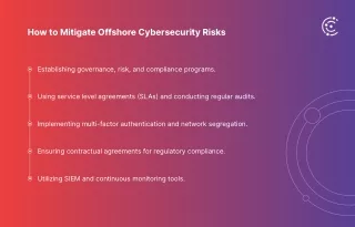 How to Mitigate Offshore Cybersecurity Risks