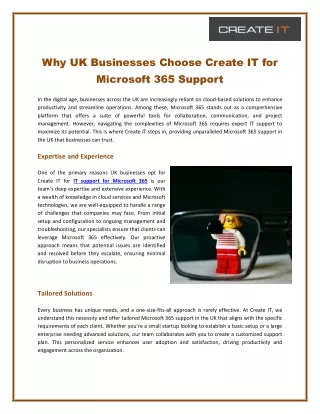 IT support for Microsoft 365 - PDF