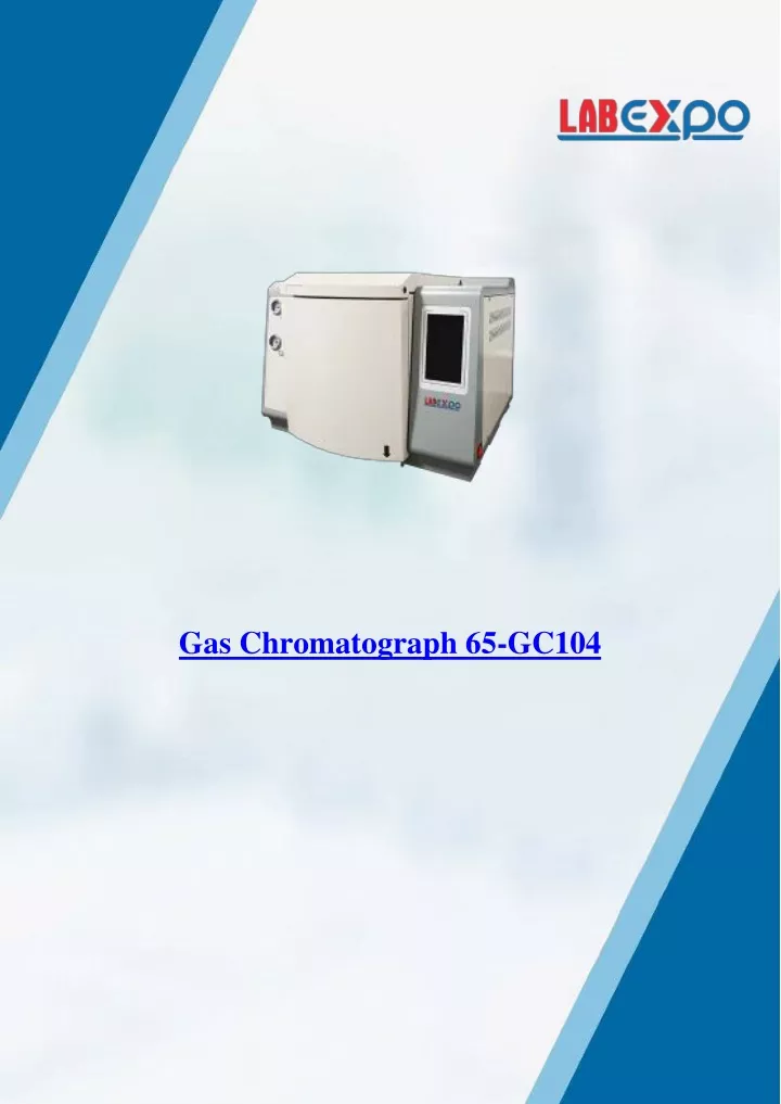 gas chromatograph 65 gc104