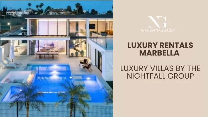 luxury rentals marbella