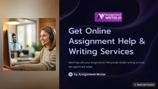 Get Online Assignment Help and Writing Services