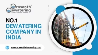 Reliable Dewatering Companies in India  Prasanth Dewatering