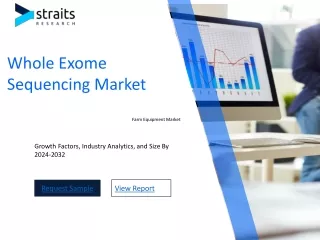 Whole Exome Sequencing Market market Report, Market Size, Share, Trends, Analysi