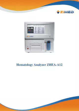 Hematology-Analyzer-ZHEA-A12