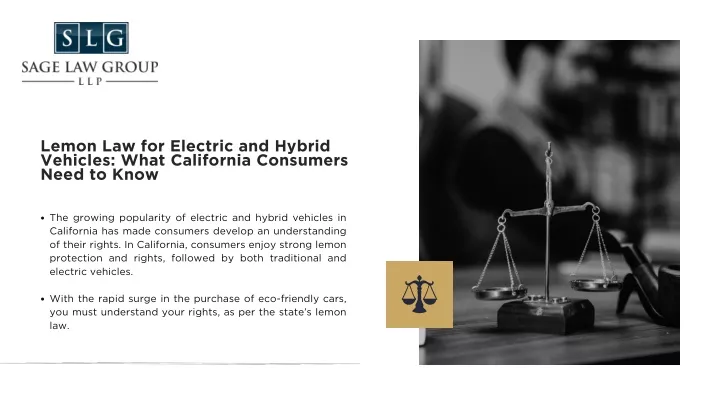 lemon law for electric and hybrid vehicles what