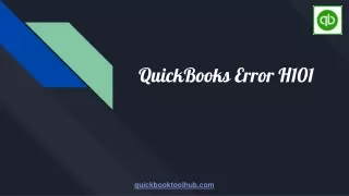 QuickBooks Error H101