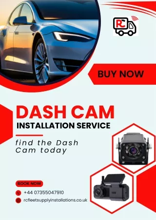 Professional Dash Cam Installation Service by RC Fleet Supply & Installations