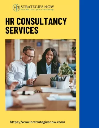 Elevate Your Company Culture with Professional HR Consultancy Services