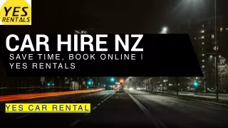 Best Car Hire In NZ At The Best Price