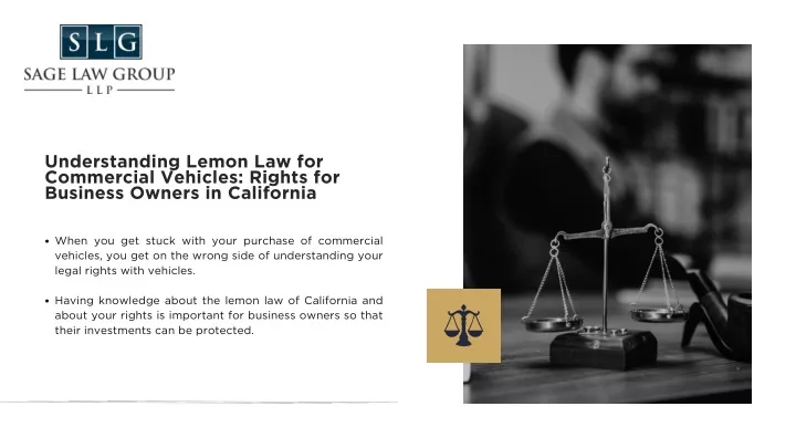 understanding lemon law for commercial vehicles