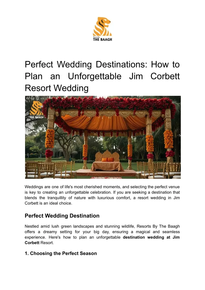 perfect wedding destinations how to plan