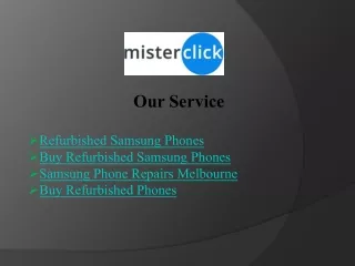 Explore Buy Refurbished Phones at Mister Click - Mister Click