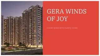 Gera Winds of Joy – Luxury 2 & 3 BHK Homes in Hinjewadi, Pune