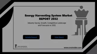 Energy Harvesting System Market