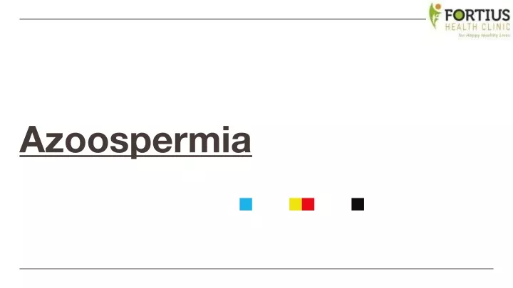 azoospermia