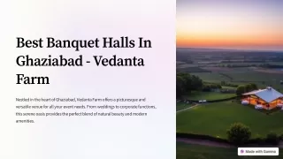 Best-Banquet-Halls-In-Ghaziabad-Vedanta-Farm
