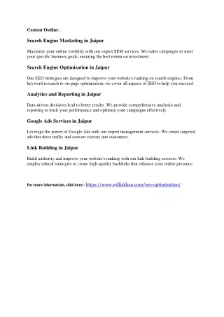 Analytics and Reporting Jaipur